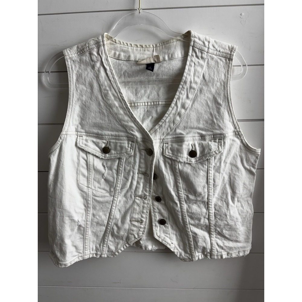 Universal thread‎ denim vest women size Medium 0239